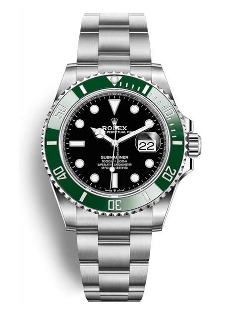 rolex submariner kermit 2022.